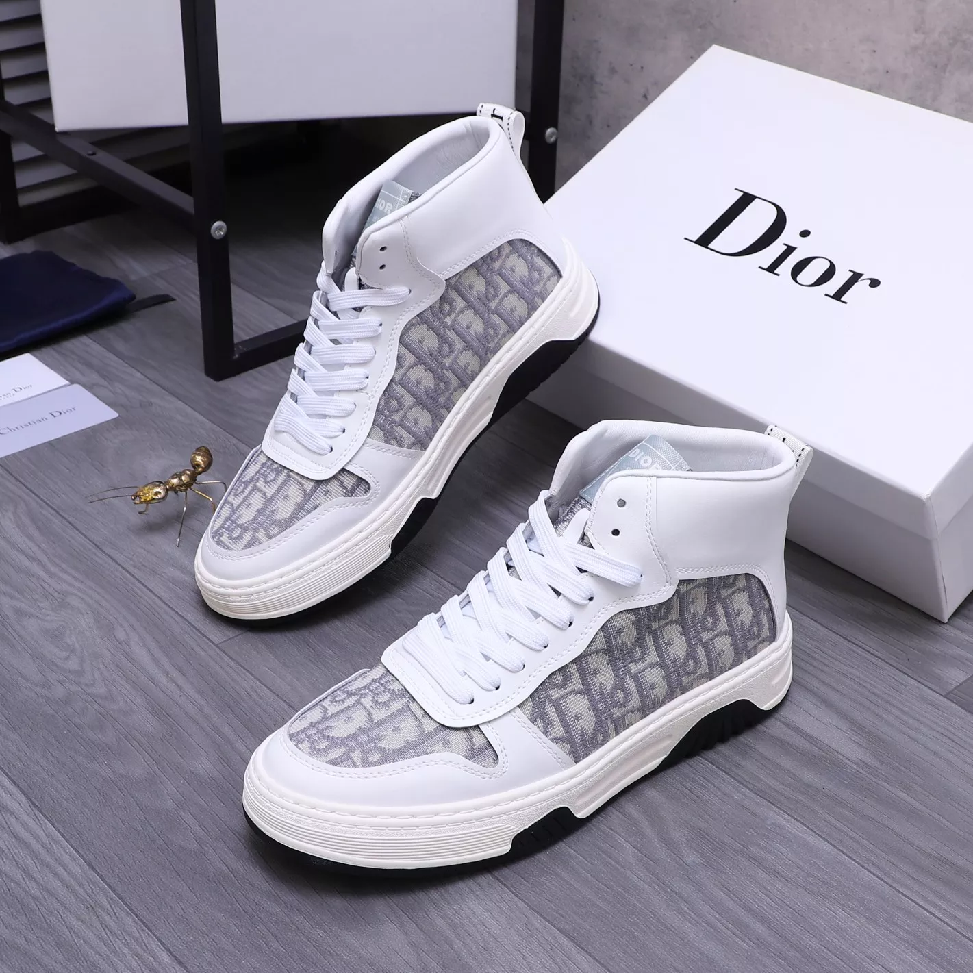 christian dior high top chaussures pour homme s_12b5430